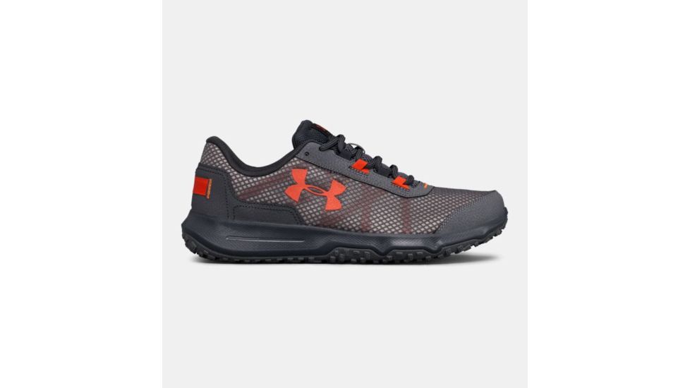 Under Armour UA Toccoa Road Running Shoe - Mens, Rhino Gray/Anthracite/Blast, 9, 1297449-100-9
