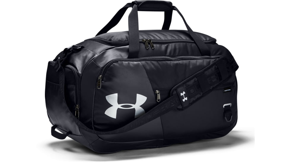 Under Armour UA Undeniable 4.0 Medium Duffle Bag, Black, One Size Fits All, 1342657001OSFA