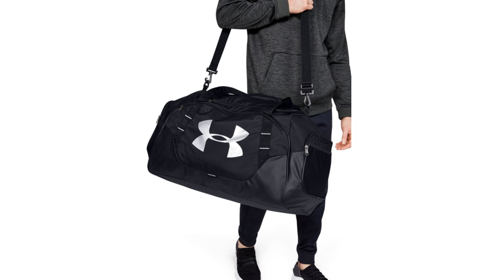 Under Armour UA Undeniable Duffle 3.0 Travel Duffel Bag, Black, Large, 1300216001OSFA