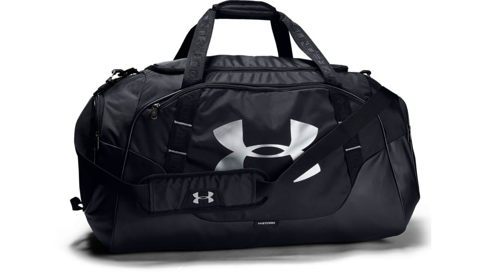 Under Armour UA Undeniable Duffle 3.0 Travel Duffel Bag, Black, Large, 1300216001OSFA