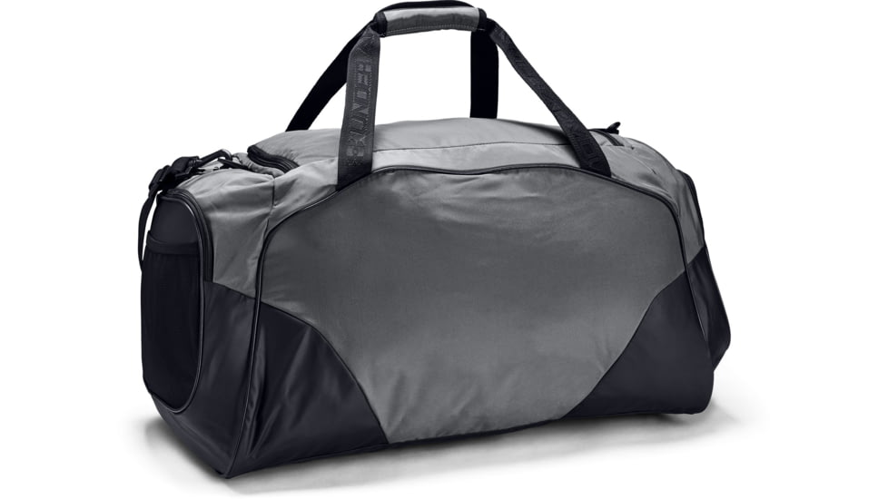 Under Armour UA Undeniable Duffle 3.0 Travel Duffel Bag, Graphite, Large, 1300216040OSFA