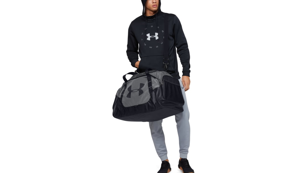 Under Armour UA Undeniable Duffle 3.0 Travel Duffel Bag, Graphite, Large, 1300216040OSFA