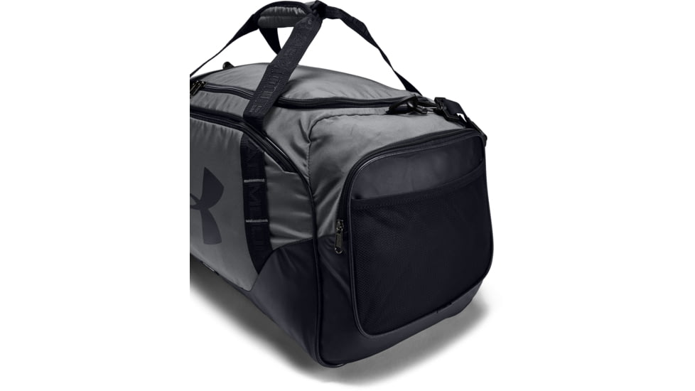 Under Armour UA Undeniable Duffle 3.0 Travel Duffel Bag, Graphite, Medium, 1300213040OSFA