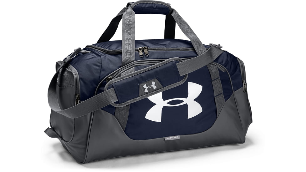 Under Armour UA Undeniable Duffle 3.0 Travel Duffel Bag, Midnight Navy, Medium, 1300213410OSFA