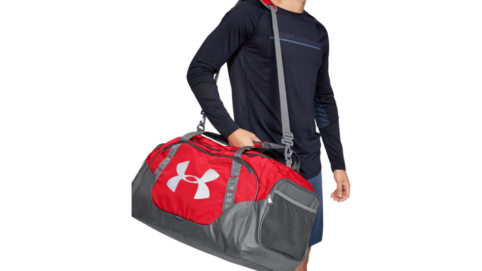 Under Armour UA Undeniable Duffle 3.0 Travel Duffel Bag, Red, Large, 1300216600OSFA