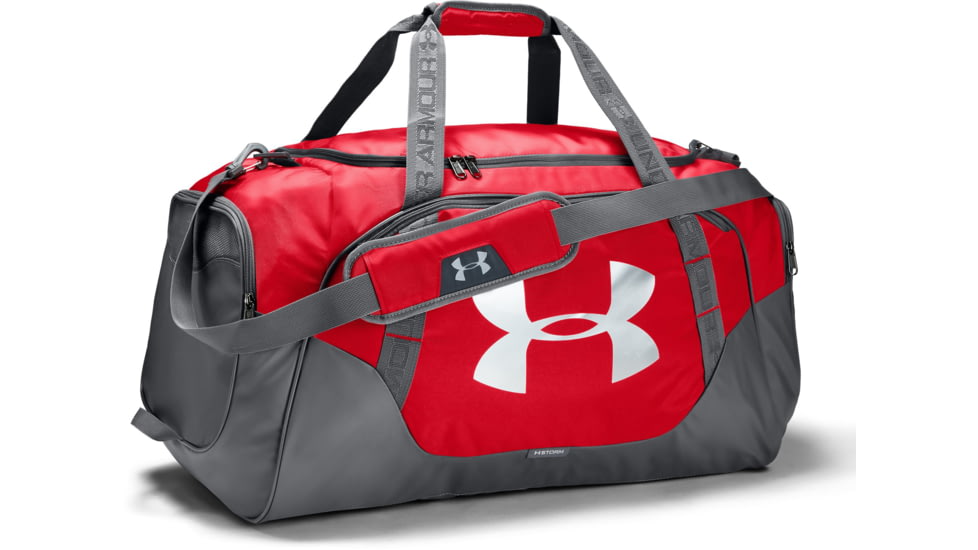 Under Armour UA Undeniable Duffle 3.0 Travel Duffel Bag, Red, Large, 1300216600OSFA