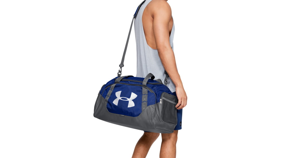Under Armour UA Undeniable Duffle 3.0 Travel Duffel Bag, Royal, Medium, 1300213400OSFA