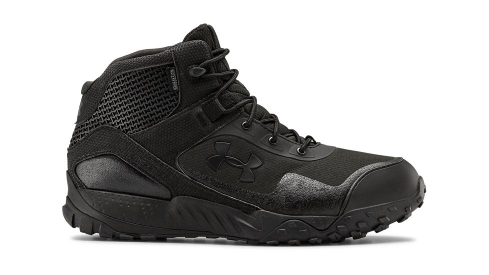 Under Armour UA Valsetz RTS 1.5 5in WP Tactical Boots - Men's, 10, Black, 302285400110