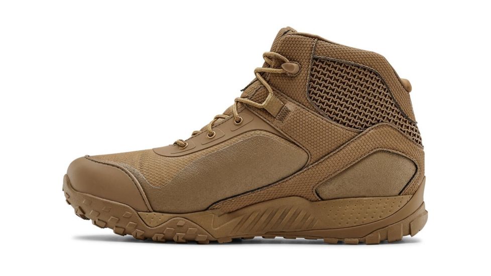 Under Armour UA Valsetz RTS 1.5 5in WP Tactical Boots - Men's, 9.5, Coyote Brown, 30228542009.5
