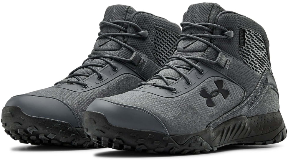 Under Armour UA Valsetz RTS 1.5 5in WP Tactical Boot - Mens, Gray, 10.5, 302285410010.5