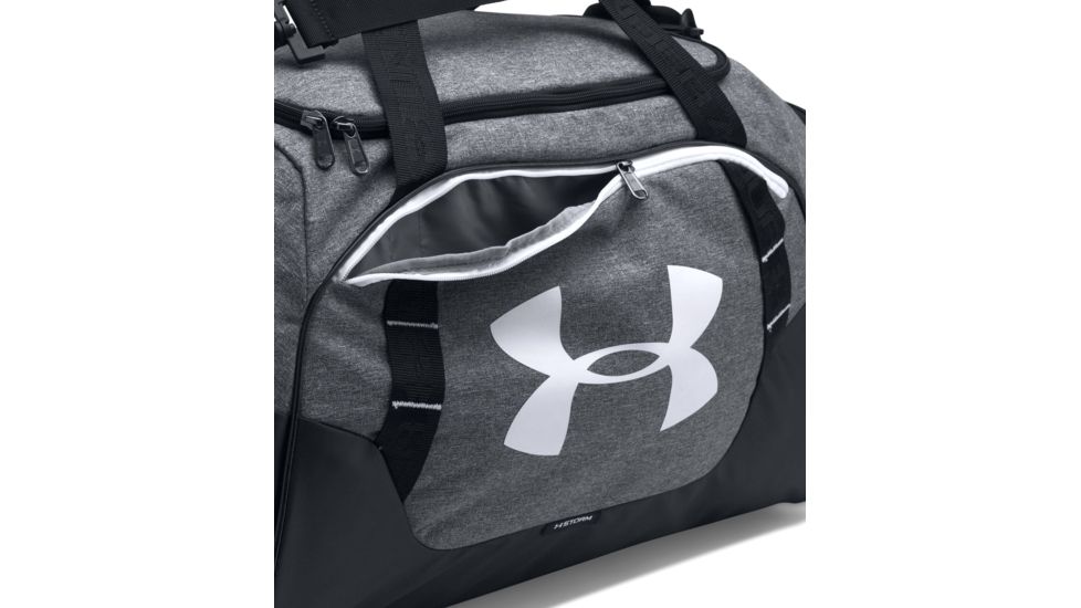 Under Armour Undeniable Duffle 3.0 MD, Graphite/Black/White, OSFA, 1300213-041-OSFA