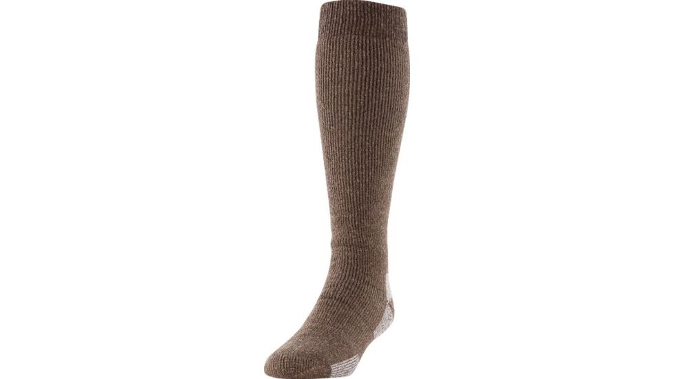 Under Armour Under Armour Scent Control II Over-The-Calf Sock, Hearthstone/Orange, 9-11 Medium U724-HST/VEL-MD