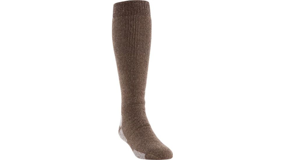 Under Armour Under Armour Scent Control II Over-The-Calf Sock, Hearthstone/Orange, 9-11 Medium U724-HST/VEL-MD