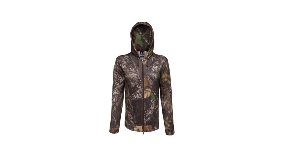 Under Armour Women's ColdGear Camo Hurlock Full Zip Hoody - Break-Up Color 1004710-375