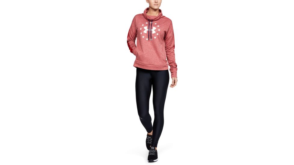 Under Armour Womens Freedom Funnel Neck, Red - 1347196610SM