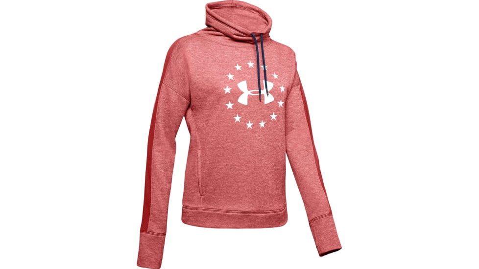 Under Armour Womens Freedom Funnel Neck, Red - 1347196610SM