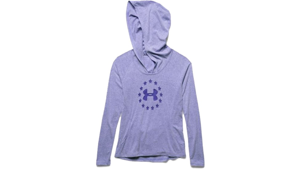 Under Armour Womens Freedom Triblend Hoody,Deep Orchid,Large 1255068899LG