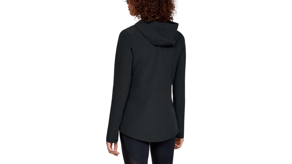 Under Armour Womens Ua Challenger Ii Storm Shell Jacket, Black - 1314638001LG
