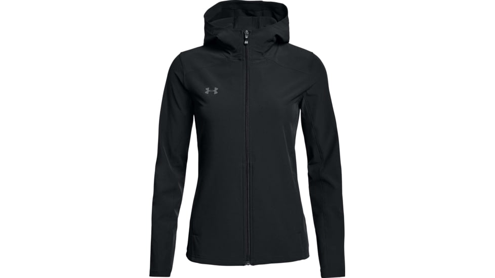 Under Armour Womens Ua Challenger Ii Storm Shell Jacket, Black - 1314638001LG