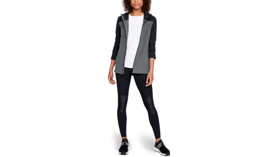 Under Armour Womens Ua Challenger Ii Storm Shell Jacket, Graphite - 1314638040LG