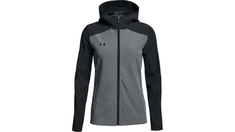 Under Armour Womens Ua Challenger Ii Storm Shell Jacket, Graphite - 1314638040LG