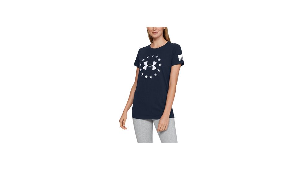 Under Armour Womens Ua Freedom Logo T, Academy - 1300367408XXL