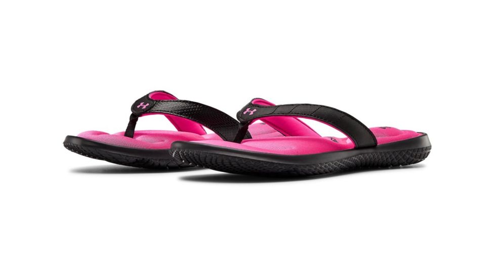 Under Armour UA Marbella VII Sandals - Women's, 12, Black/Pink, 302272300212