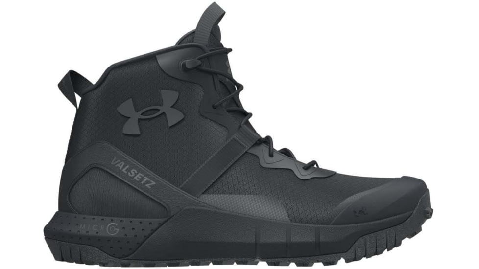 Under Armour UA Micro G Valsetz Mid Tactical Boot - Women's, Black, 12, 302374200112