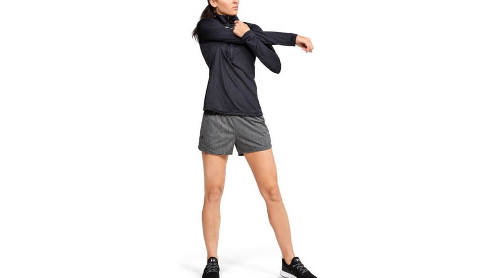 Under Armour Womens Ua Play Up Shorts 3.0 Twist, Jet Gray - 13491250102X