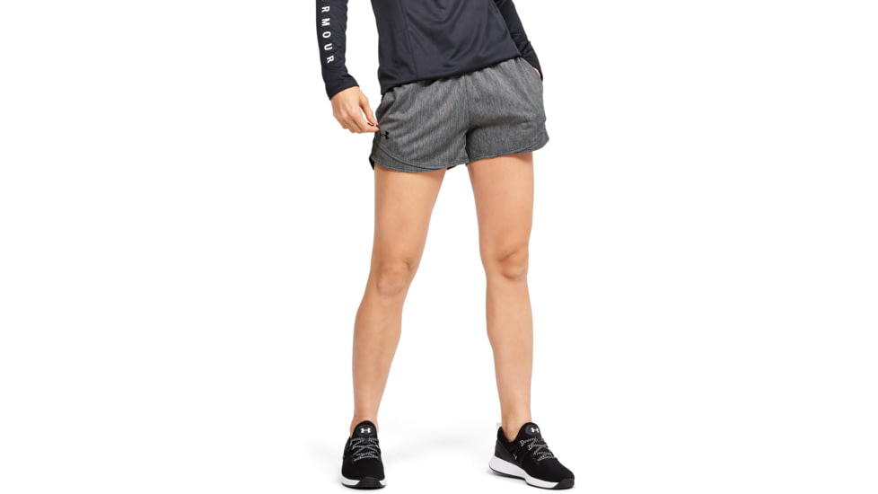 Under Armour Womens Ua Play Up Shorts 3.0 Twist, Jet Gray - 13491250102X