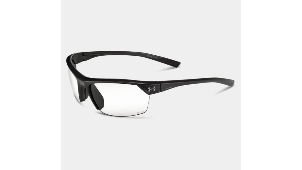 Under Armour Zone 2.0, Wwp, Satin Black w/Gray, Yellow &amp; Clear Lenses, U8631050-010195