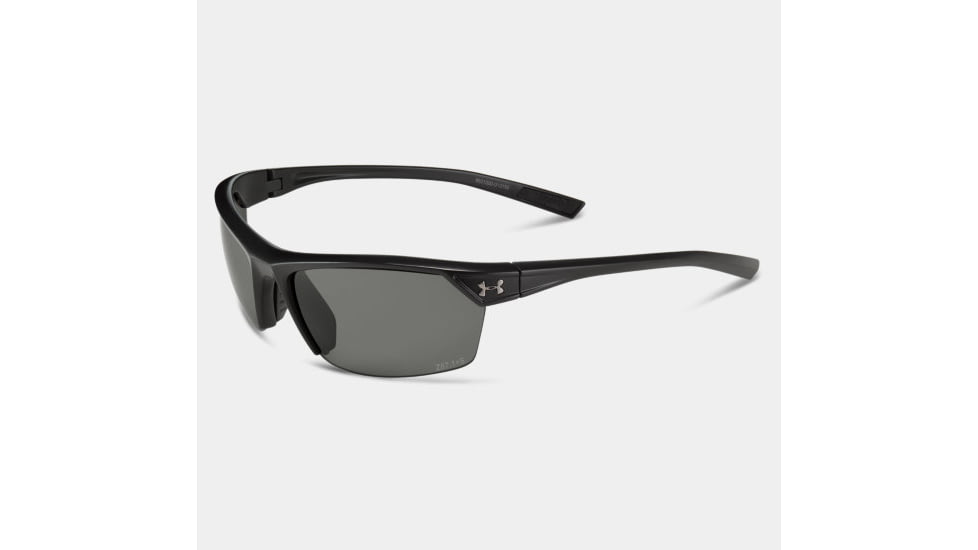 Under Armour Zone 2.0, Wwp, Satin Black w/Gray, Yellow &amp; Clear Lenses, U8631050-010195