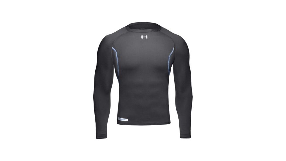UnderArmour Men's ColdGear Base 1.0 Crew - Black Color 1004600-001