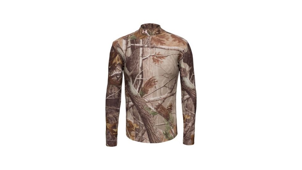 Under Armour Women's ColdGear Camo Mock - Realtree AP Camo Color 1004706-340