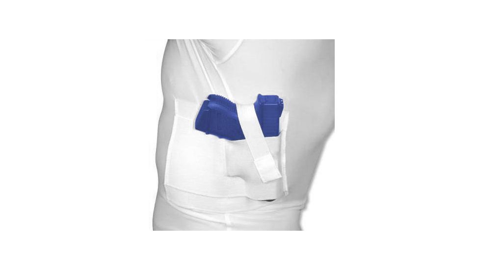 Undertech Undercover Crew-Neck Concealment Holster Shirt - White