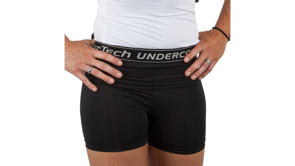 UnderTech Undercover UTUC Womens Concealment Short Shorts, Black 4021-BLK-LG, EDEMO1