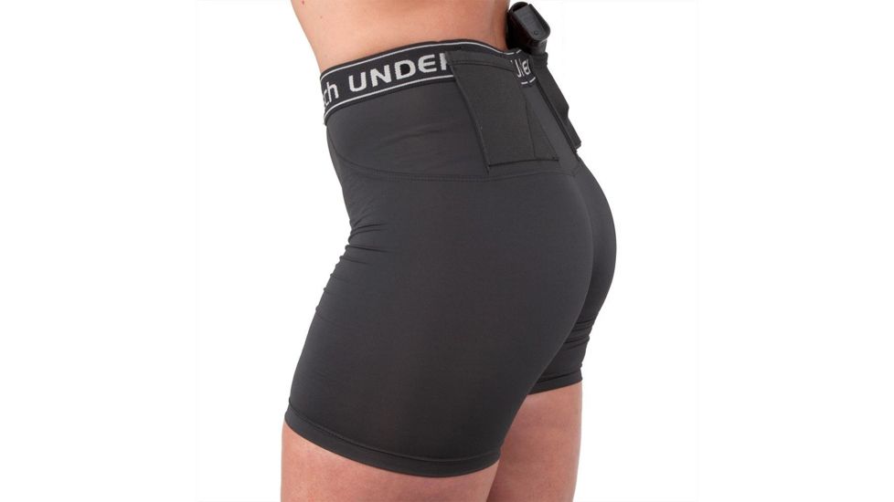 UnderTech Undercover Womens Concealment Holster Shorts,Black 4020-BLK-2X
