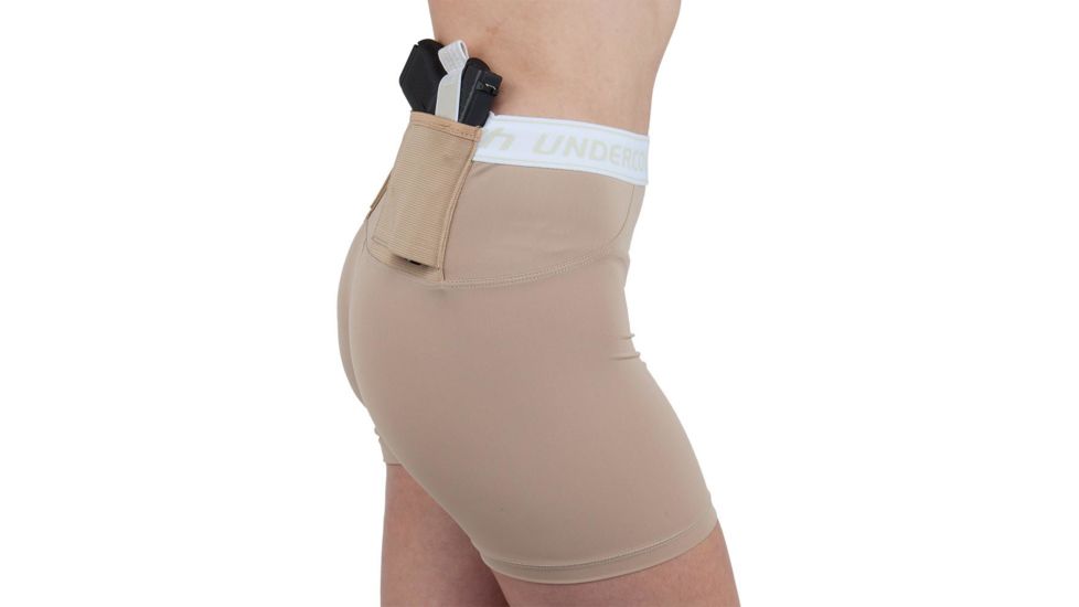 UnderTech Undercover UTUC Womens Standard Length Concealment Shorts, Nude 4020-NUD-3X