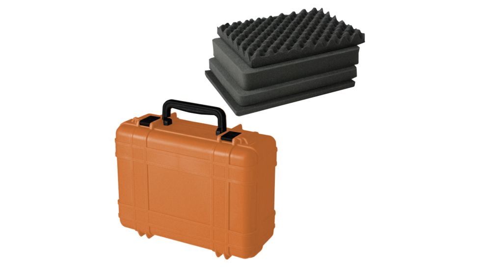 Underwater Kinetics 718 Dry Case, Shipping, Foam, Orange 502506