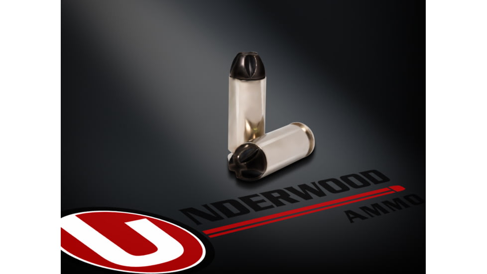 Underwood Ammo Platinum Edition 10mm Auto 140 Grain Xtreme Penetrator Solid Monolithic Nickel Plated Brass Cased Pistol Ammo, 20 Rounds, 941