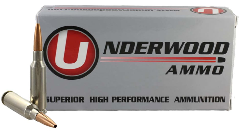 Underwood Ammo .224 Valkyrie 72 Grain Solid Monolithic Hollow Point Nickel Plated Brass Cased Rifle Ammo, 20 Rounds, 920