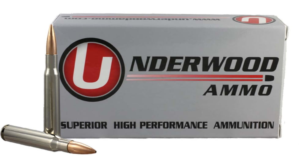 Underwood Ammo .30-06 Springfield 180 Grain Polymer Tipped Spitzer Nickel Plated Brass Cased Rifle Ammo, 20 Rounds, 528