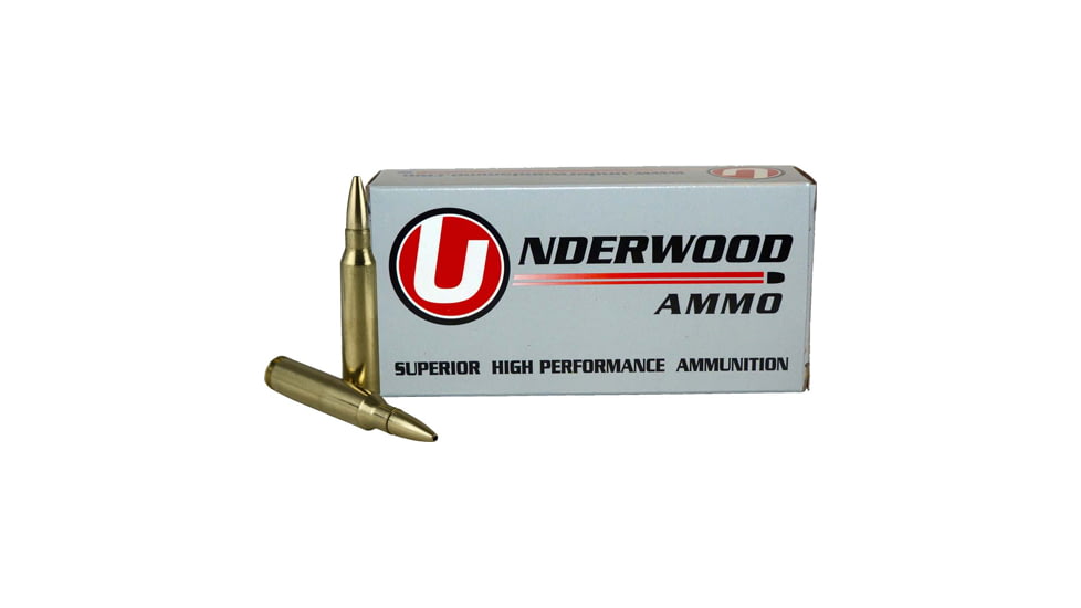 Underwood Ammo .30-30 Winchester 140 Grain Solid Monolithic Hollow Point Nickel Plated Brass Cased Rifle Ammo, 20 Rounds, 559