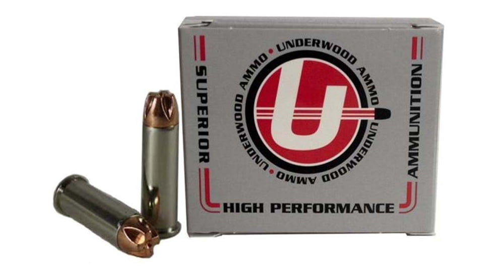 Underwood Ammo .38 Special +P 140 Grain Solid Monolithic Nickel Plated Brass Cased Pistol Ammo, 20 Rounds, 834