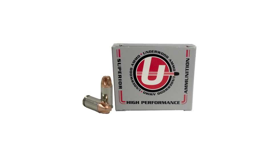 Underwood Ammo .380 ACP 90 Grain Solid Monolithic Nickel Plated Brass Cased Pistol Ammo, 20 Rounds, 643