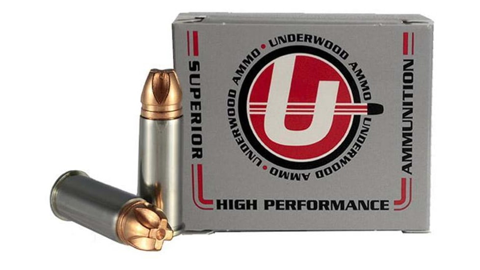 Underwood Ammo .44 Special 220 Grain Solid Monolithic Nickel Plated Brass Cased Pistol Ammo, 20 Rounds, 840