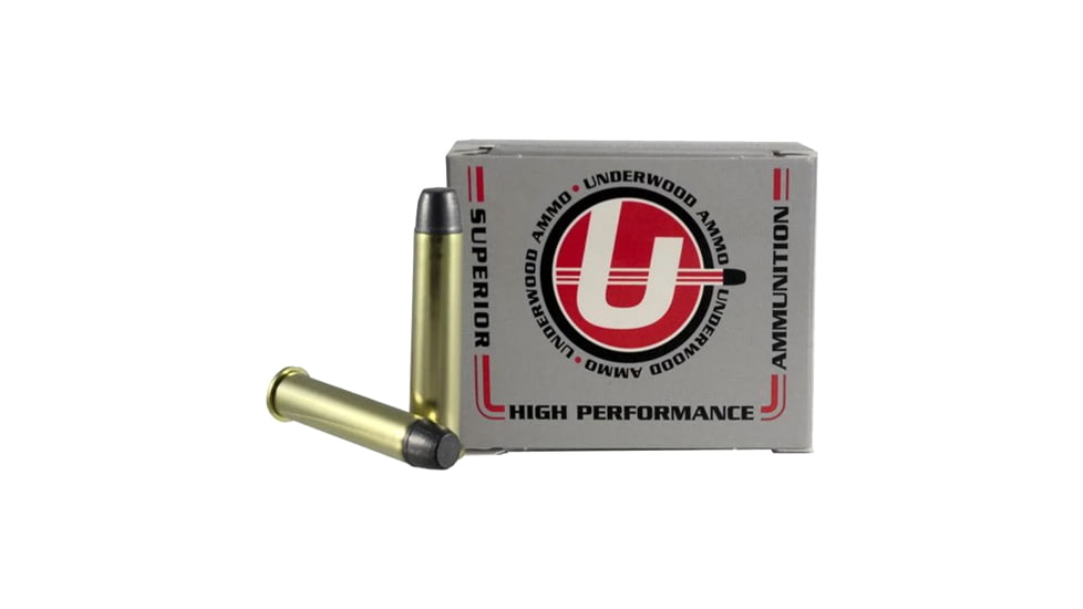 Underwood Ammo .45-70 Government 430 Grain Coated Hard Cast Nickel Plated Brass Cased Rifle Ammo, 20 Rounds, 750