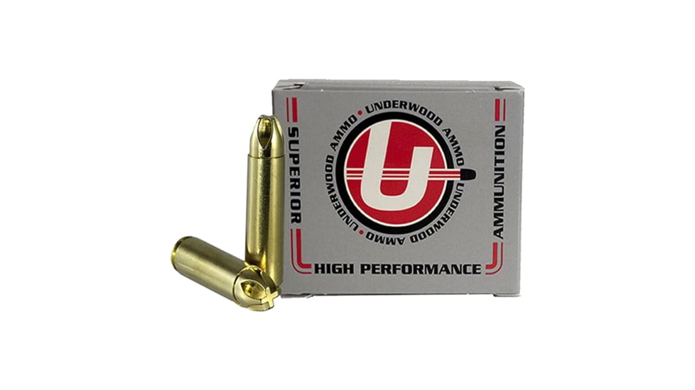 Underwood Ammo .450 Bushmaster 245 Grain Solid Monolithic Nickel Plated Brass Cased Rifle Ammo, 20 Rounds, 860