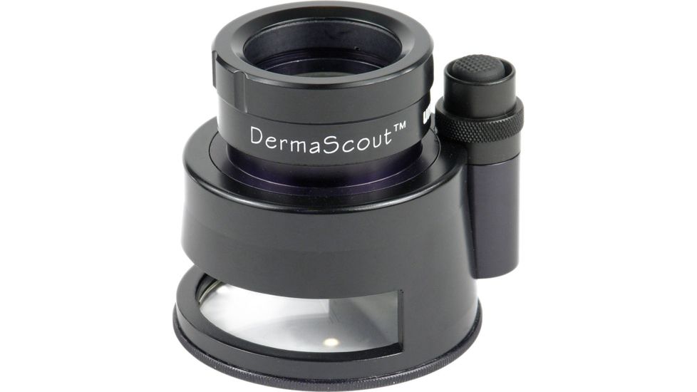 UNICO DermaScout Dermatoscope with LED array and Measuring Reticule