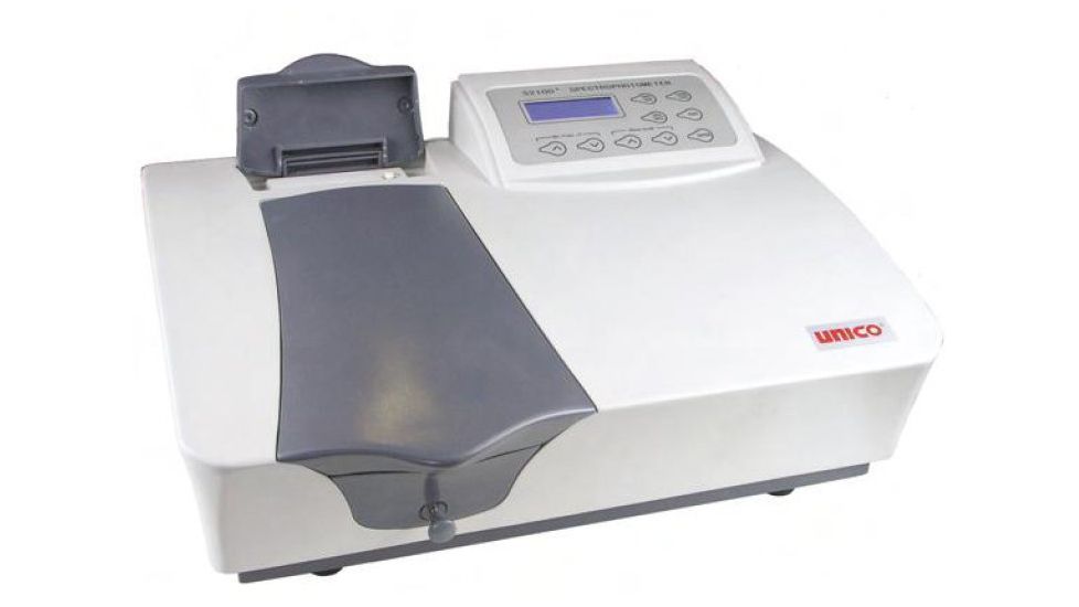 UNICO 2100-Plus E Spectrophotometer,4nm Bandpass w/Built In Printer 220V S-2100-PLUS-PE